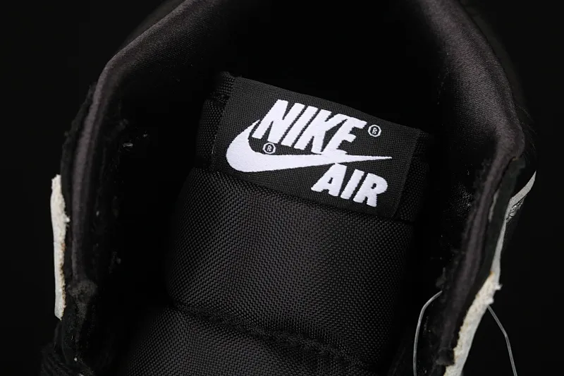 All categories Air Jordan Jordan series basketball shoes Air Jordan 1 High Air Jordan 1 High OG Wmns "Silver Toe" AJ1 Joe 1 metallic black silver silver toe CD0461-001
